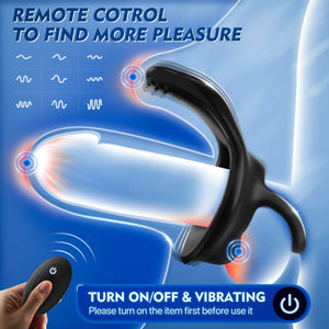App Control Multi Stimulation Penis Ring and Prostate Massager - Sohimi