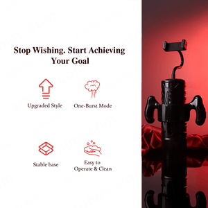 Product with features listed on a green background, featuring the brand 'sohimi.com'.