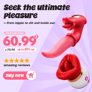 G - Spot Vibrator and Clit Licking vibrator Bundle