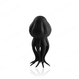 Black Penis Trainer on a transparent background with 'sohimi.com' branding.