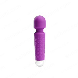 Purple body massager