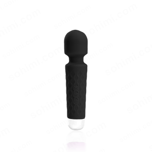 Black wand device on a green background with 'sohimi.com' text.