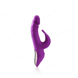 Purple silicone sex toy product