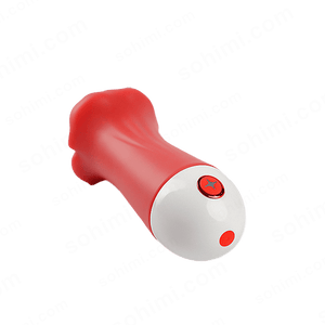 red male mouth penis trainer