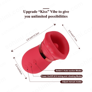 Male Masturbator , Tongue Vibe & Body Lube Bundle - Sohimi