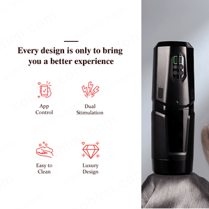 Black electronic device with text on a green background, featuring 'sohimi.com'.