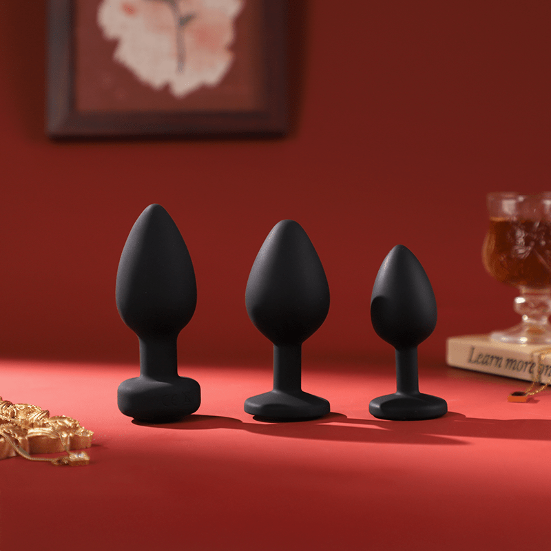 3 pcs anal vibrator