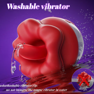 Rose Tongue Licking Female Clit Vibrator - Sohimi