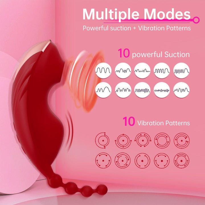 10 Vibration 10 Suction Clit Vibrators - Sohimi