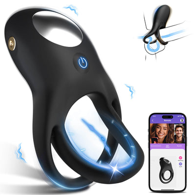 COWONE App Control Vibrating Penis Ring Male Sex Toy