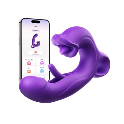 2025 Viele 3| Upgraded App Control Flapping Licking female vibrator - Sohimi