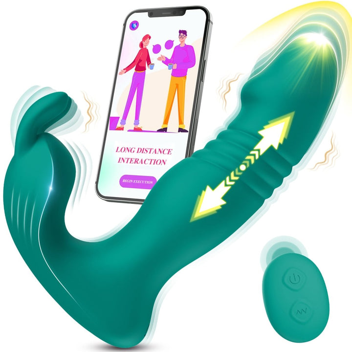 3 in 1 App Wearable Remote Control Female Vibrator Sex Toy - Sohimi