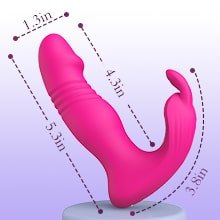 3 in 1 App Wearable Remote Control Female Vibrator Sex Toy - Sohimi