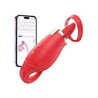 3 in 1 Sucking and Licking Clitoris Vibrator Stimulator with App Control - Sohimi