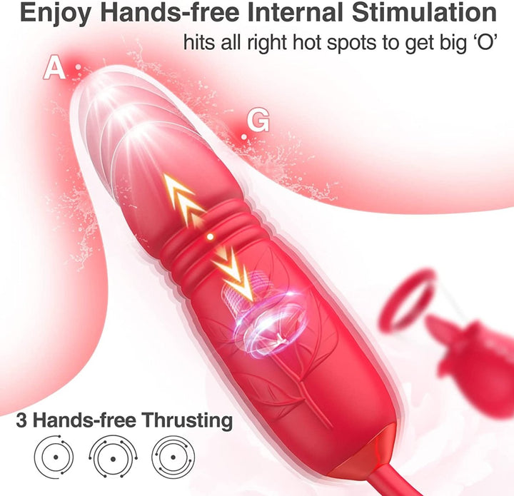 3 in 1 Upgrade Rose Stimulator to Hit all Hot Spots - Sohimi