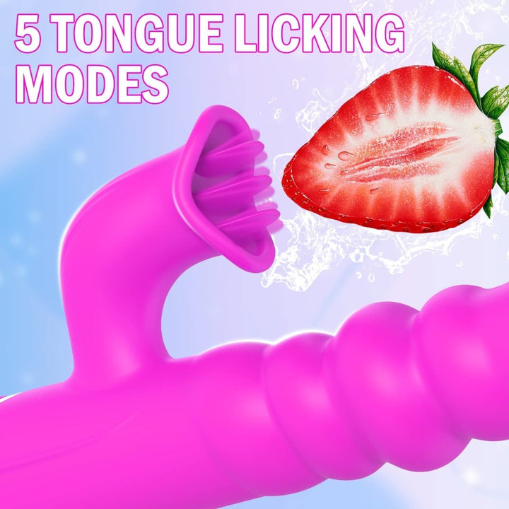 4 in 1 Rabbit Vibrator G Spot Clit Suckers for Woman Sex Toy - Sohimi