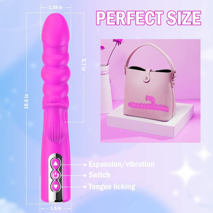 4 in 1 Rabbit Vibrator G Spot Clit Suckers for Woman Sex Toy - Sohimi