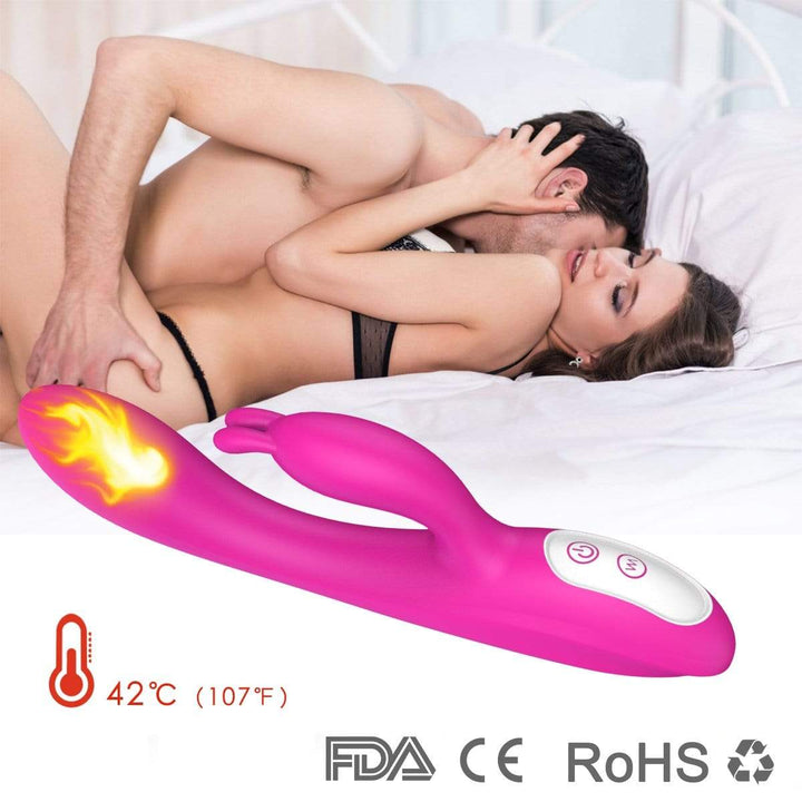 9 Vibration Modes 8.6 in G - spot 2 Motors 107.6 °F Heating Vibrators - Sohimi