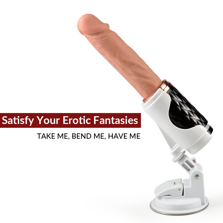 9.13in 360° Rotation & Thrusting Realistic Dildo Machine - Sohimi