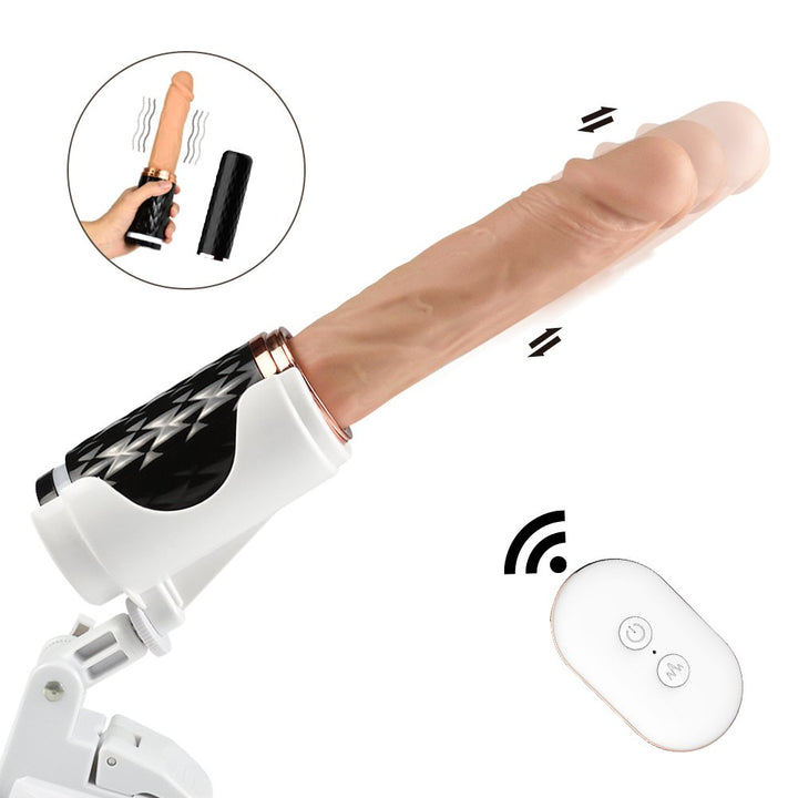 9.13in 360° Rotation & Thrusting Realistic Dildo Machine - Sohimi