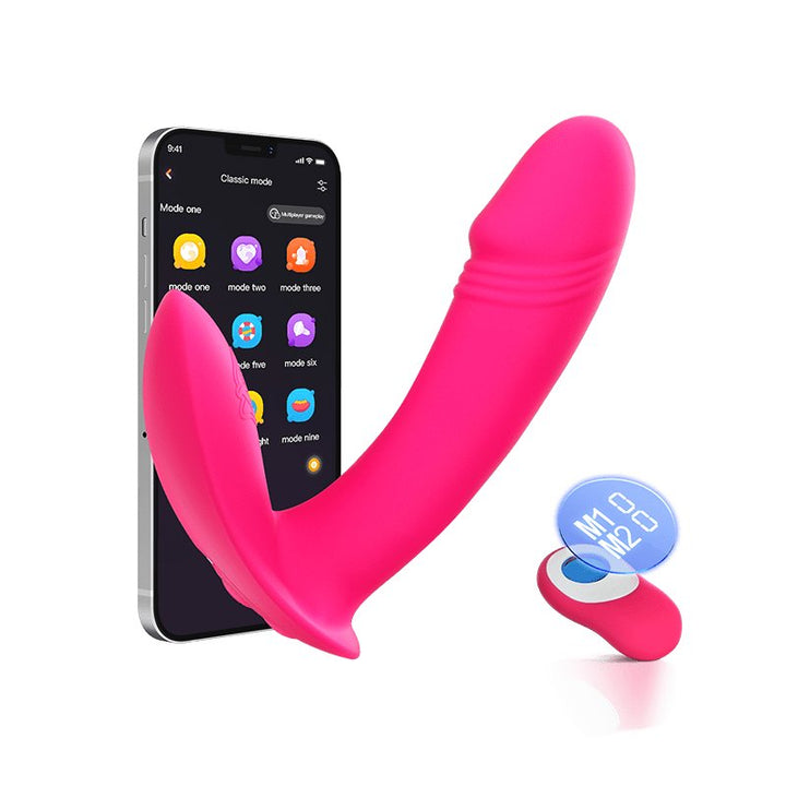 Adult Sex Toy Panty Vibrators Dildo with 9 Thrusting & Vibrating Modes - Sohimi