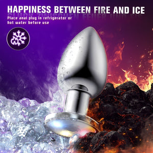 anal sex toy with text happiness between fire and ice