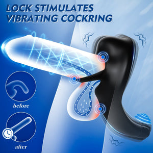 App Control Multi Stimulation Penis Ring and Prostate Massager - Sohimi