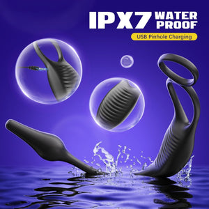A sex toy with texted IPX7 waterproof