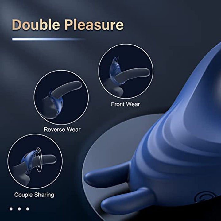 ARCHIE | Adjustable Silicone Vibration Cock Ring - Sohimi