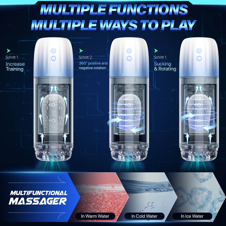 Automastic Rotating and Suction Male Masturbator(Only 5 are Available) - Sohimi