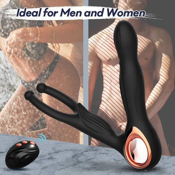 Balls Loop Vibration Male Prostate Massager with Heating - Sohimi