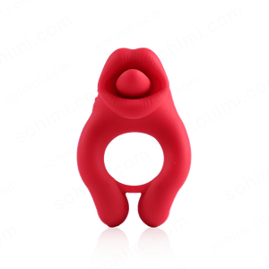 BEKEY| Penis Ring with Clitoris Testicle Stimulator for Couples 
