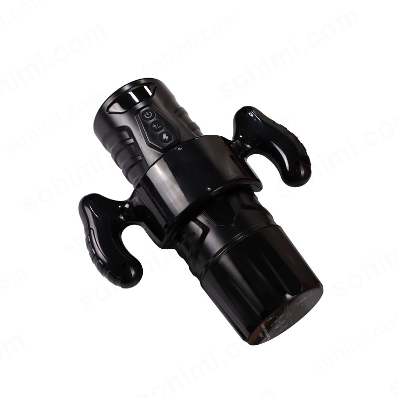 Black electronic device on a transparent background with 'sohimi.com' branding.