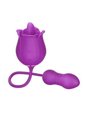 CARMEN | Sohimi 3 in 1 Tongue Licking Rose Toy Vibrator - Sohimi