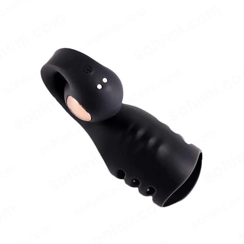 Black silicone penis ring