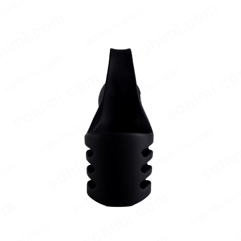 Black silicone penis ring