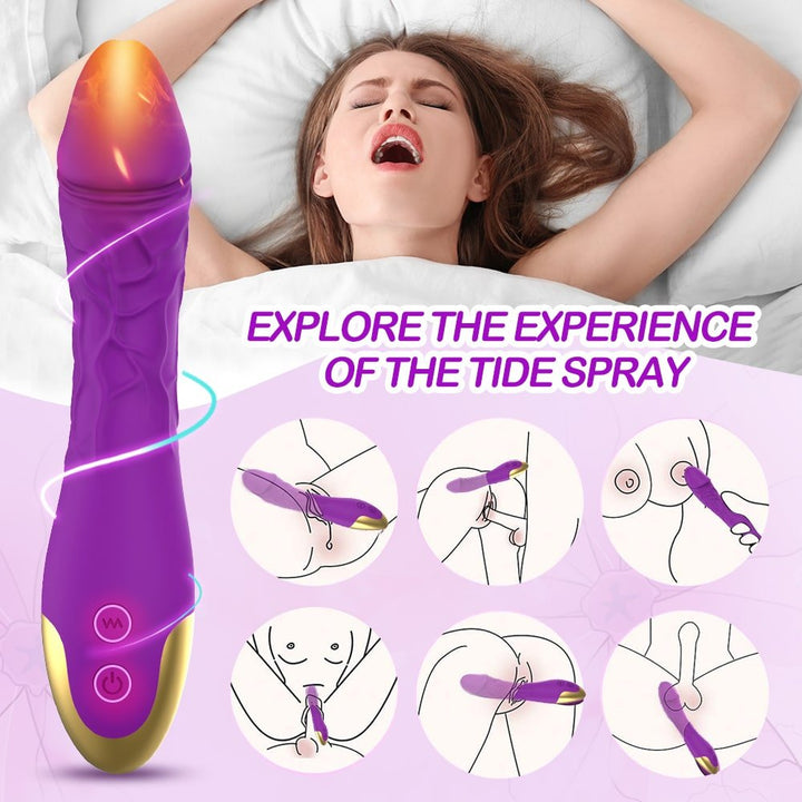 Classic Clitoris Vibrator Dildos with 10 Vibration Modes - Sohimi