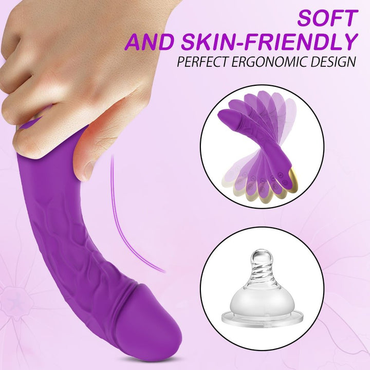 Classic Clitoris Vibrator Dildos with 10 Vibration Modes - Sohimi