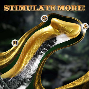 Monster Dildo with text stimulate more