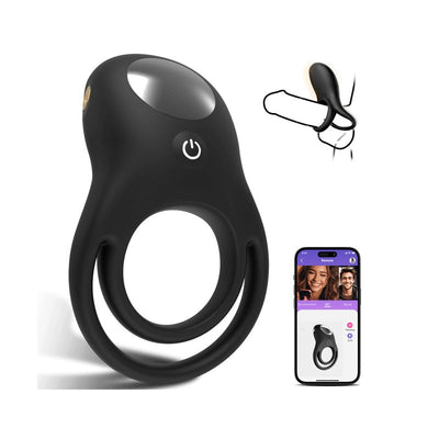 COWONE App Control Vibrating Penis Ring Male Sex Toy - Sohimi