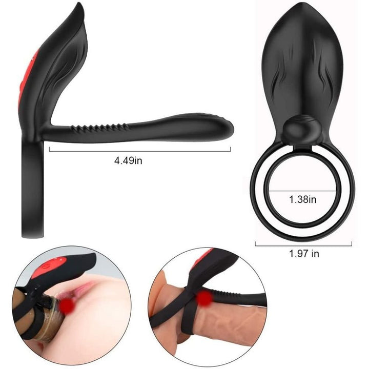 G - Spot Stimulator Vibration Waterproof Cock Ring - Sohimi