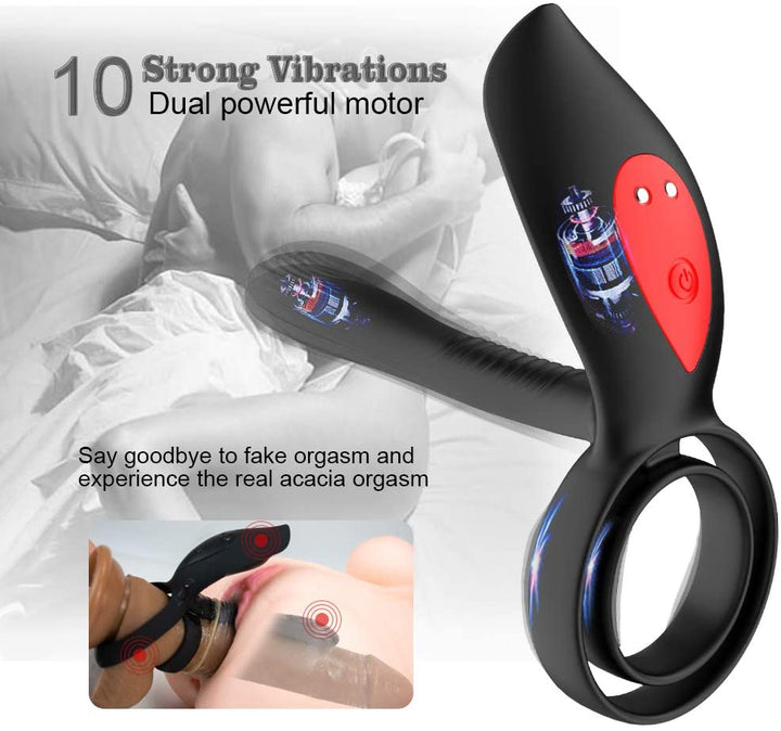 G - Spot Stimulator Vibration Waterproof Cock Ring - Sohimi