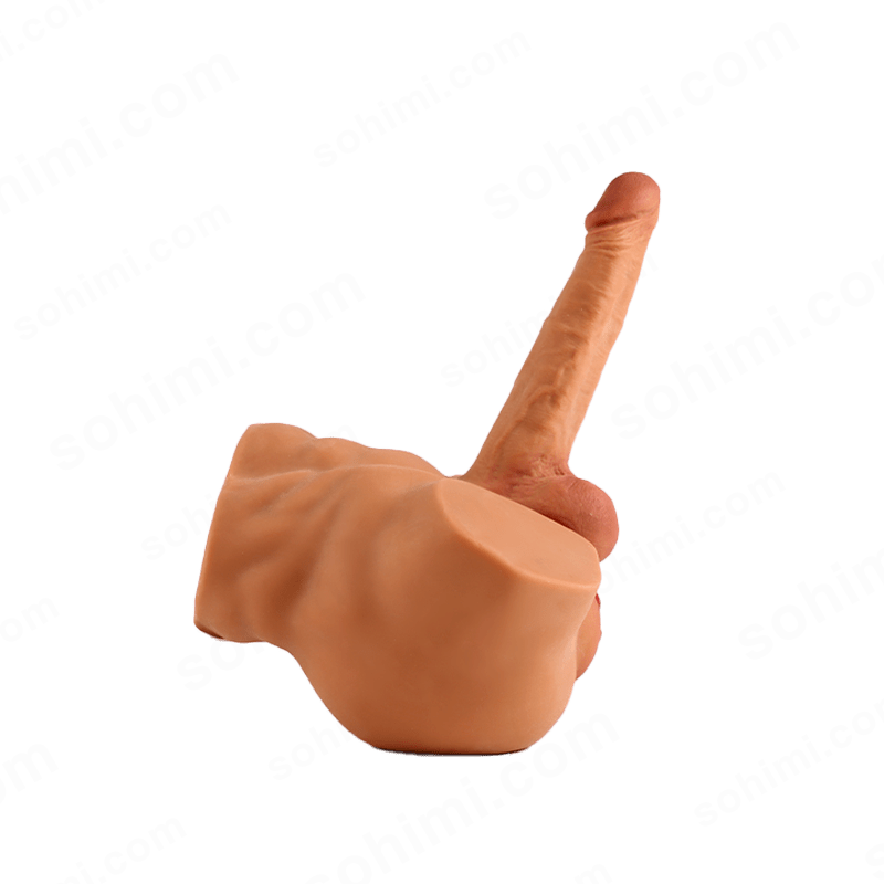 Realistic doll and dildo 