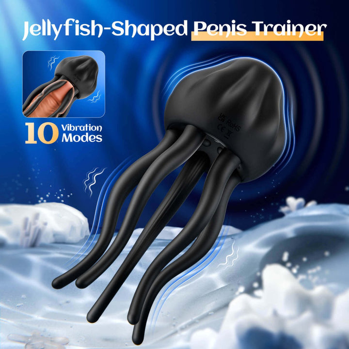 Jellyfish| 10 Vibrating Penis Trainer - Sohimi