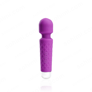 Purple wand massager toy