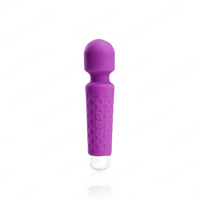 Purple wand massager toy