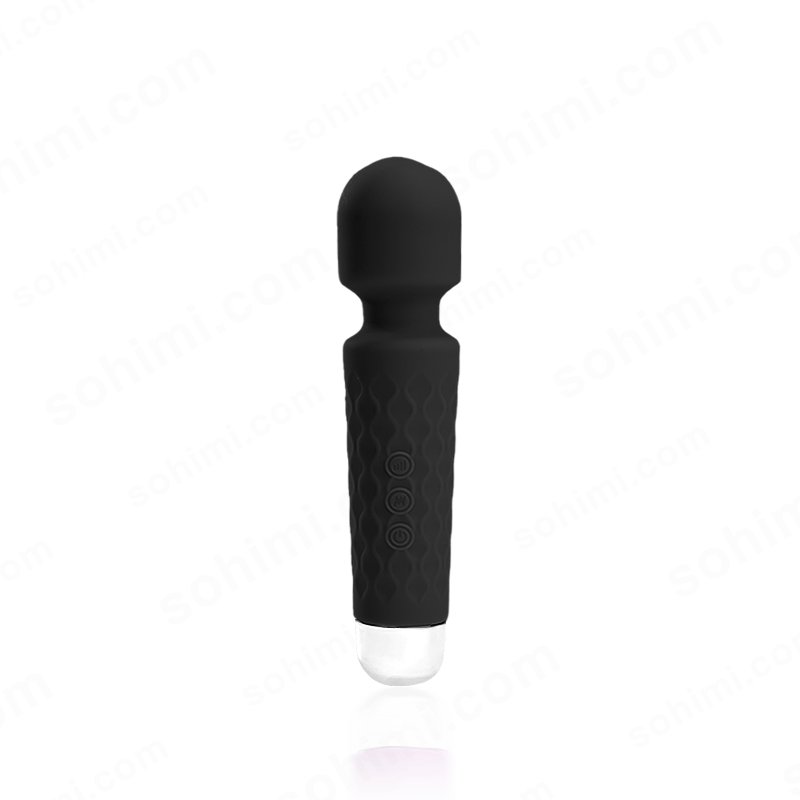 Black wand device on a green background with 'sohimi.com' text.