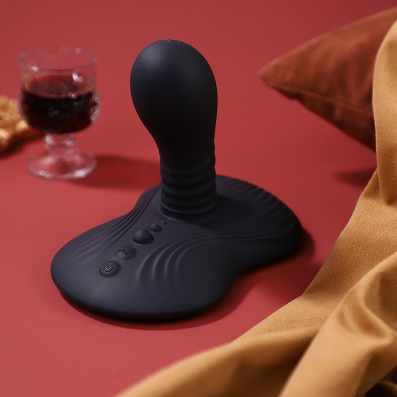 LUBIN| Rotating and Vibrating Prostate Massager Anal Dildo Butt Plug - Sohimi