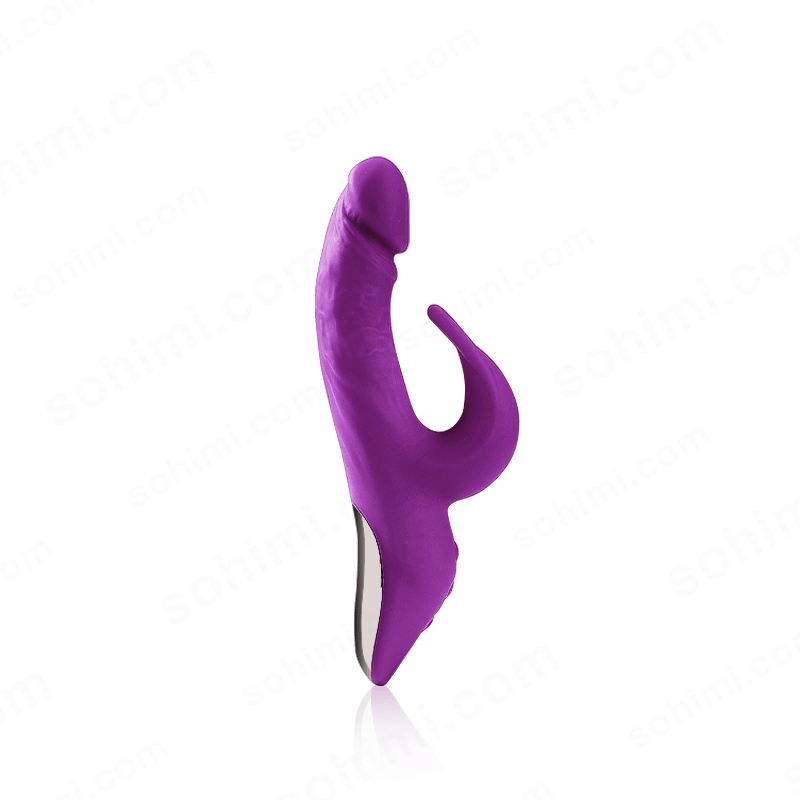 Purple silicone sex toy product 