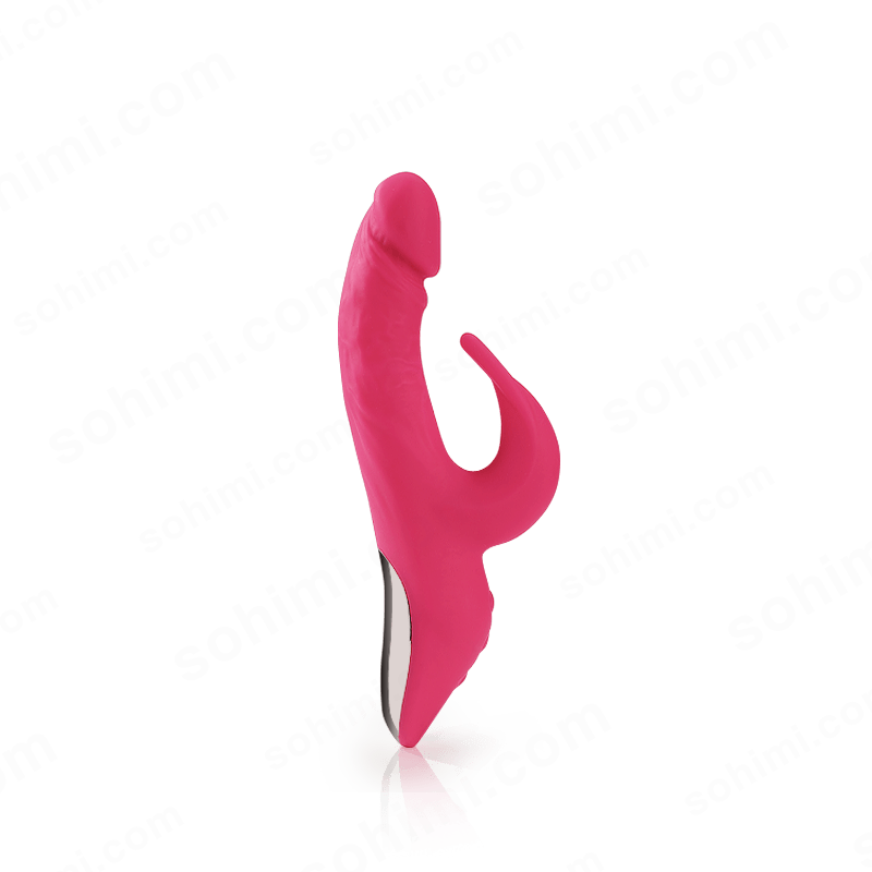 Pink rabbit vibrator toy